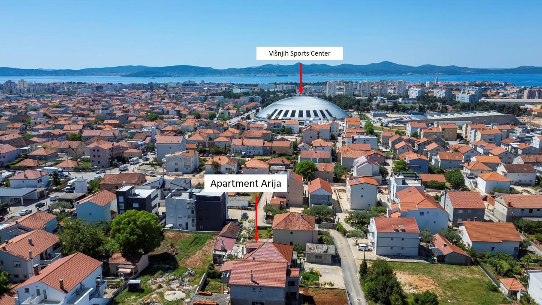 Apartment Arija Задар Екстериор снимка